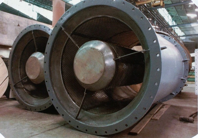 Atenuador de ruído industrial