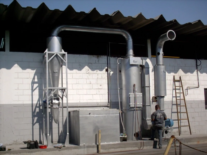 Despoeiramento industrial em São Paulo