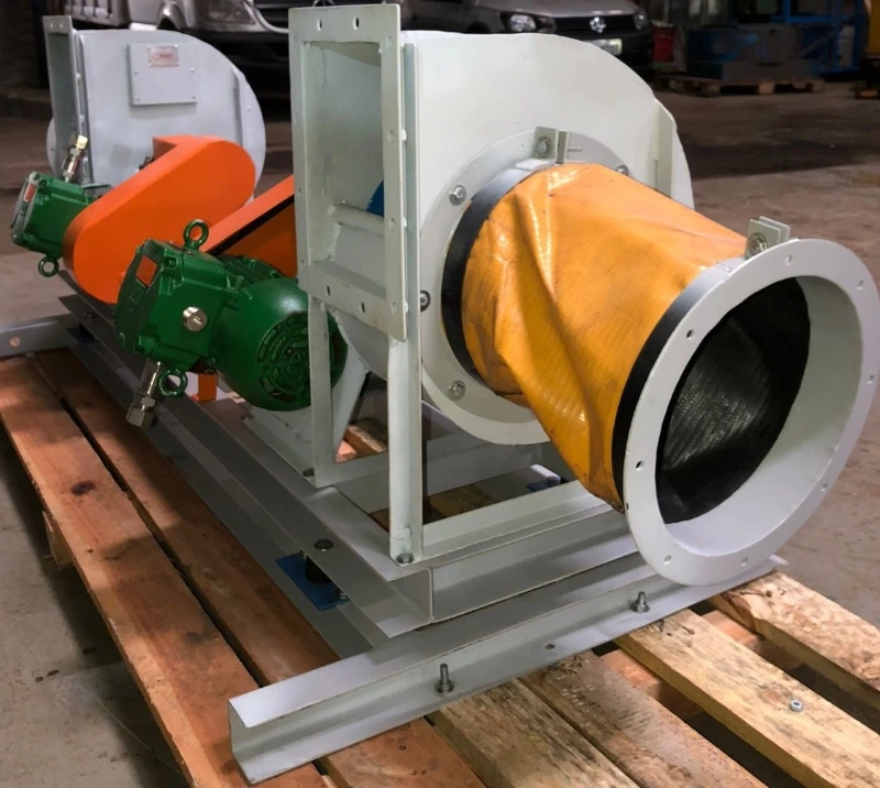 Exaustor centrífugo industrial em São Paulo