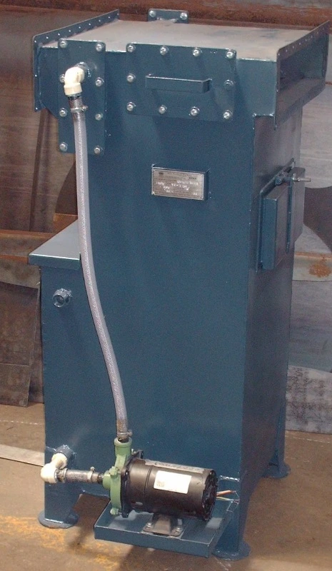 Lavador de gases para cozinha industrial