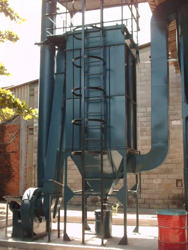 Sistema de exaustão para ar poluído