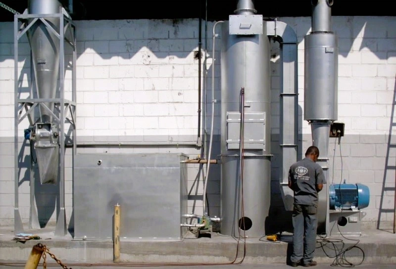 Sistema de exaustão e ventilação